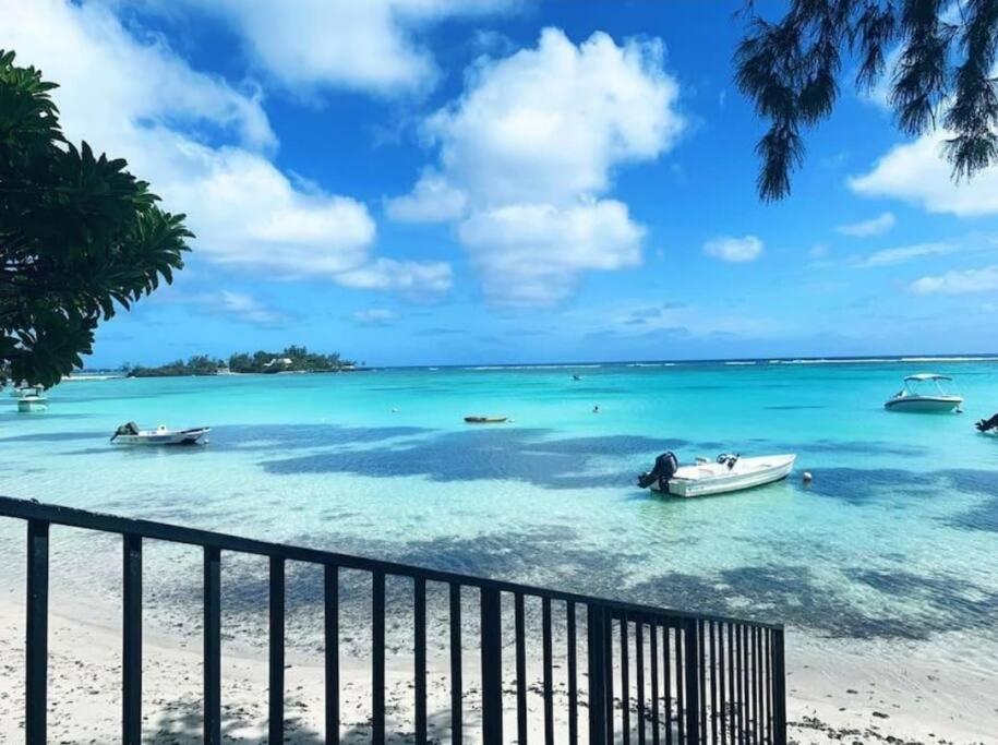 Charmant T4 Avec Vue Piscine Grand Baie Extérieur photo