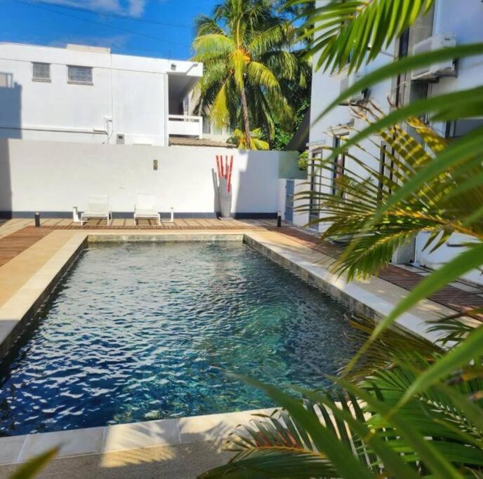 Charmant T4 Avec Vue Piscine Grand Baie Extérieur photo