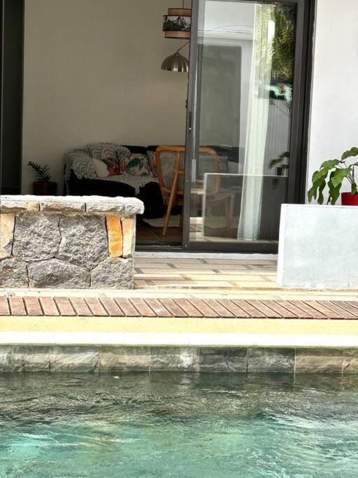 Charmant T4 Avec Vue Piscine Grand Baie Extérieur photo