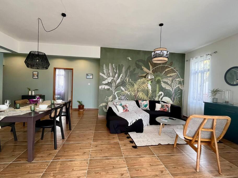 Charmant T4 Avec Vue Piscine Grand Baie Extérieur photo